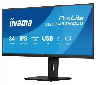 Iiyama Monitor 34 XUB3493WQSU-B6 3440x1440 uwqhd Ips 120Hz 1ms