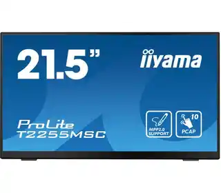 Iiyama Monitor dotykowy ProLite T2255MSC-B1 22 IPS LED /HDMI, DP/ Obsługa rysików MPP2.0 Microsoft Pen Protocol