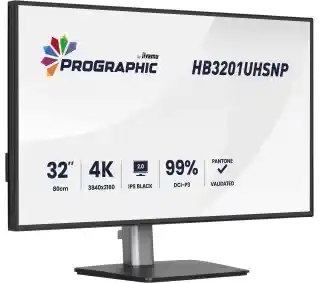 Iiyama ProGraphic HB3201UHSNP-B1 31,5 4K IPS Black 2.0 60Hz 4ms Profesjonalny Monitor LED