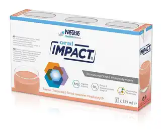 Impact Oral smak owoców tropikalnych płyn 3x237ml