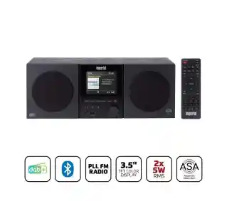 Imperial DABMAN 220 Radio FM DAB+ Bluetooth Czarny Radioodbiornik