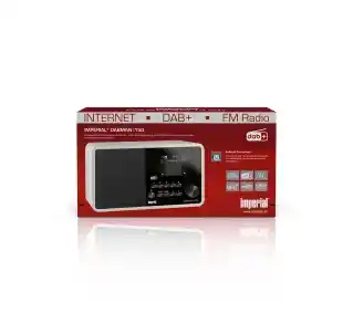 Imperial DABMAN i150 Radio FM DAB+ Internetowe Wi-Fi Biały Radioodbiornik