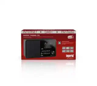 Imperial DABMAN i150 Radio FM DAB+ Internetowe Wi-Fi Czarny Radioodbiornik