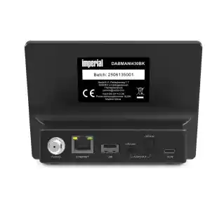 Imperial DABMAN i430 Radio FM DAB+ Internetowe Wi-Fi Bluetooth Czarny Radioodbiornik
