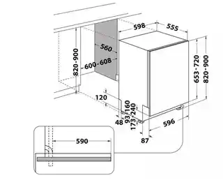 Indesit Zmywarka D2IHD526A I