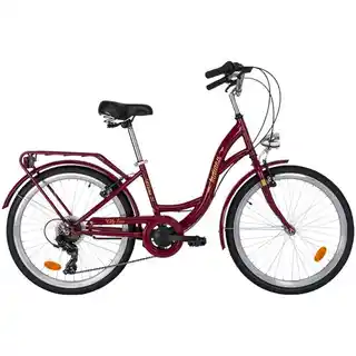 Indiana Rower młodzieżowy Moena 24 cale dla dziewczynki Śliwkowy