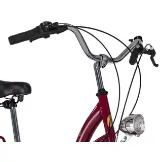 Indiana Rower młodzieżowy Moena 24 cale dla dziewczynki Śliwkowy