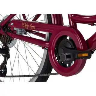 Indiana Rower młodzieżowy Moena 24 cale dla dziewczynki Śliwkowy