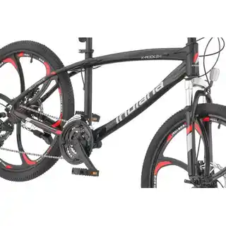 Indiana Rower młodzieżowy X-Rock 2.4 24 cale dla chłopca Czarny