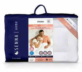 Inter Widex Kołdra antyalergiczna 135x200 Classic Termo biała podwójna
