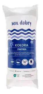 Inter Widex Kołdra antyalergiczna 135x200 Sen dobry zimowa biała 1100 g