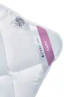 Inter Widex Kołdra antyalergiczna 155x200 Happy biała poliestrowa mikrofaza całoroczna