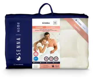 Inter-Widex Kołdra Classy Zimowa Kremowa 100 procent HCS, tkanina bawełniano - poliestrowa