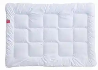 Inter Widex Kołdra dla dzieci 100x135 poduszka 40x60 Fun 100 procent mikrofibra biała