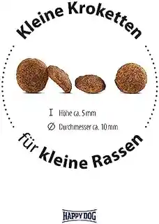 Interquell Petfood Gmbh Happy Dog Sensible Mini France 4 kg, brązowy