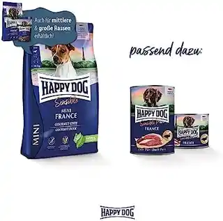 Interquell Petfood Gmbh Happy Dog Sensible Mini France 4 kg, brązowy