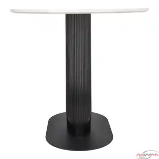 Intesi Stół Maxim biały czarny