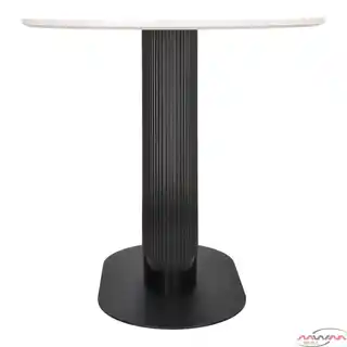 Intesi Stół Maxim biały czarny