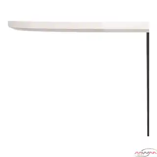 Intesi Stół Maxim biały czarny