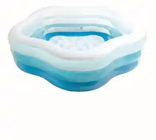 Intex Basen niebieski dmuchany miękkie dno brodzik