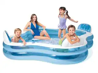 Intex Basen ogrodowy z siedzeniami dmuchany 229x229cm 56475