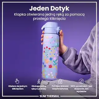 Ion8 butelka termiczna I8ts500pvflow Ditsy Floral 0,5l