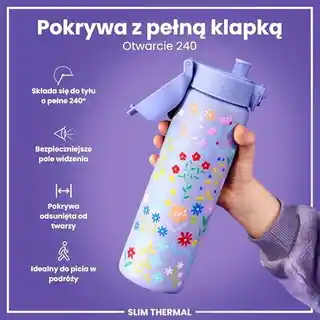 Ion8 butelka termiczna I8ts500pvflow Ditsy Floral 0,5l