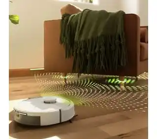 IRobot Roomba 105 Combo Funkcja mopowania Stacja oczyszczająca Tworzenie mapy pomieszczenia 68dB Biały Robot sprzątający