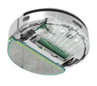 IRobot Roomba 205 DustCompactor Combo Funkcja mopowania Tworzenie mapy pomieszczenia 68dB Biały Robot sprzątający
