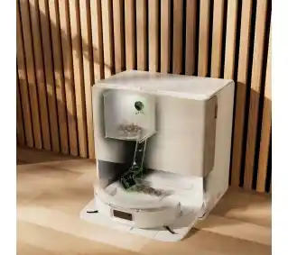 IRobot Roomba Max 705 Combo Funkcja mopowania Stacja oczyszczająca Tworzenie mapy pomieszczenia 63dB Biały AI Robot sprzątający
