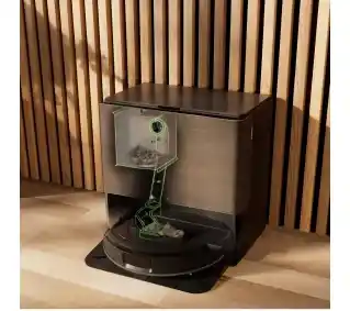 IRobot Roomba Max 705 Combo Funkcja mopowania Stacja oczyszczająca Tworzenie mapy pomieszczenia 63dB Czarny AI Robot sprzątający