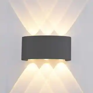 Italux Kinkiet zewnętrzny Ortelo OWL-451-3-BL czarny