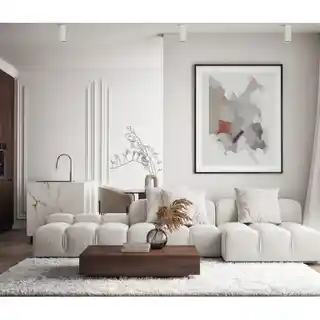 Italux lampa sufitowa Ander CLN 28394 M WH, nowoczesny design, biały kolor, metalowa konstrukcja