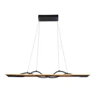 Italux Lampa wisząca Conato PND-23848-30W-BK-GD