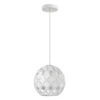 Italux lampa wisząca Paulela PND 34221 1S WH nowoczesna, biały, Ø20