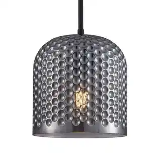 Italux lampa wisząca Renti PND 25205 1L czarny szkło