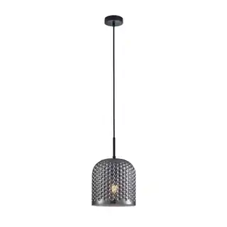 Italux lampa wisząca Renti PND 25205 1L czarny szkło