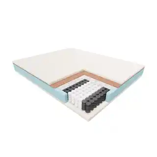 Janpol Delia materac multipocket, sprężynowy, 200x200, pokrowiec Smart
