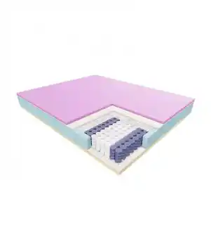 Janpol ENYO - materac kieszeniowy, sprężynowy, Rozmiar - 90x190, Pokrowiec - Silver Protect