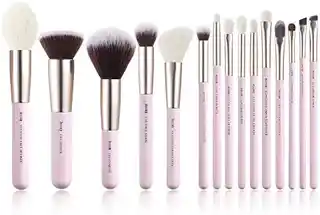Jessup Blushing Bride Zestaw 15 pędzli do makijażu twarzy i oczu T293