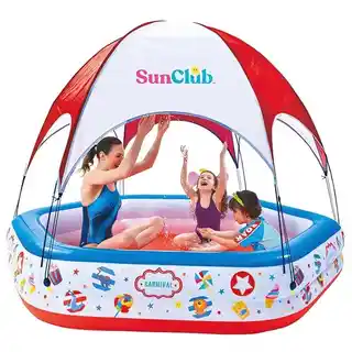 Jilong Basen dmuchany Cirkus z daszkiem 51124 223 x 208 x 163 cm 550L