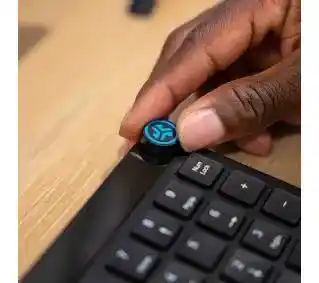 Jlab JBuds Keyboard Czarny Klawiatura membranowa