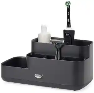 Joseph Joseph EASYSTORE Organizer łazienkowy pojemnik na kosmetyki czarny 70600