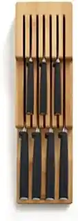 Joseph Joseph DrawerStore Bamboo organizer na noże, 85169, bambus, antypoślizgowe wykończenie
