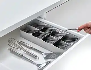Joseph Joseph DrawerStore organizer na sztućce, szary, 85152