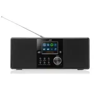 JVC RA-E981B Radio FM DAB+ Internetowe Bluetooth Czarny Radioodbiornik