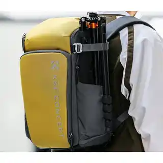 K F Concept Plecak KF13 128 żółto szary, fotograficzny, 25l