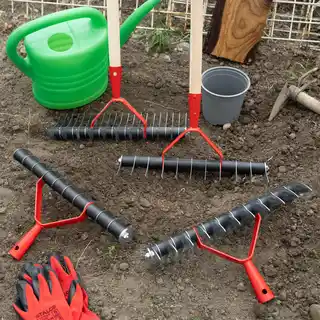 Kadax Aerator jednostronny Strand 36 x 10 cm, srebrny