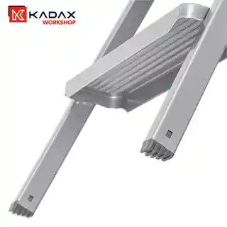 Kadax Drabina Stalowa 6 Stopniowa Uniwersalna Jednostronna Składana Domowa