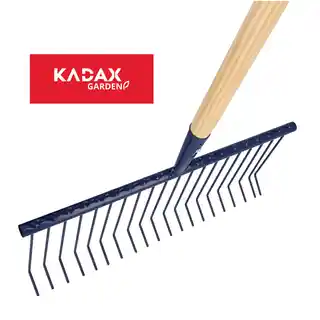 Kadax Grabie metalowe 170 x 42 cm, niebieskie